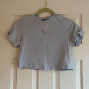 Adidas Cropped Workout T-Shirt